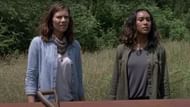 Cyndie's (right) story did not have a conclusive ending (Image via YouTube/The Walking Dead)